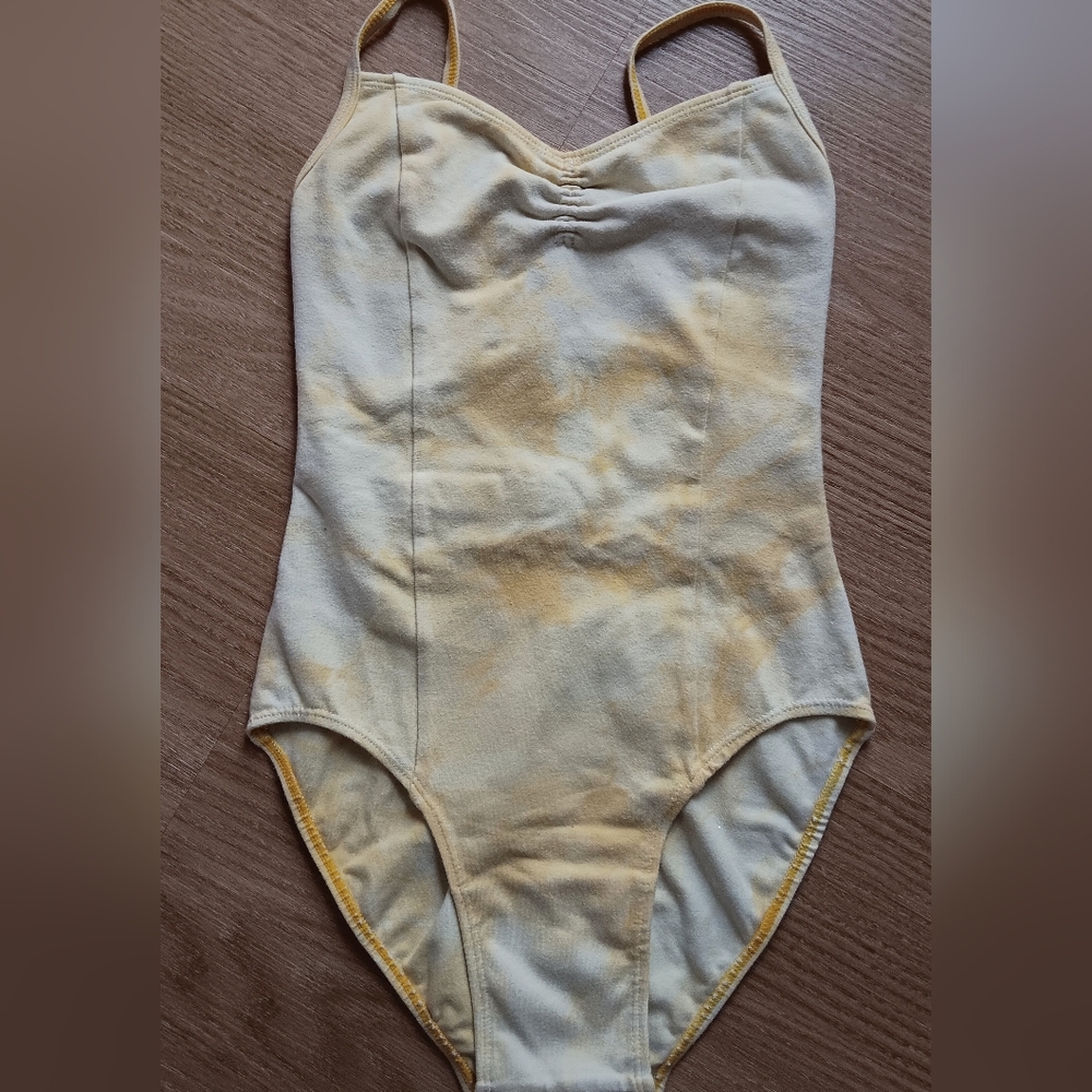 Sansha yellow camisole leotard